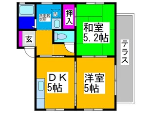 ツゥ－エス新金の物件間取画像